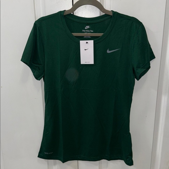 Nike Dark Green Performance Tee - Picture 1 of 1